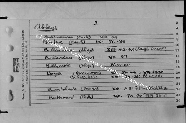 FR BROWNES INDEX